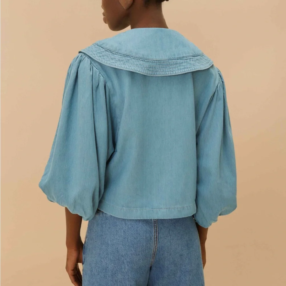 Perfect condition denim top - Picture 2 of 7